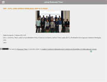 Tablet Screenshot of jornalbisnistimor.com
